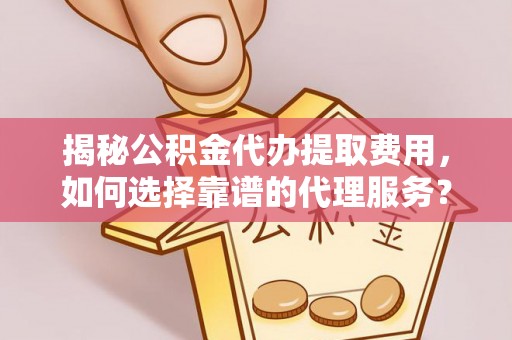 滨城揭秘公积金代办提取费用，如何选择靠谱的代理服务？