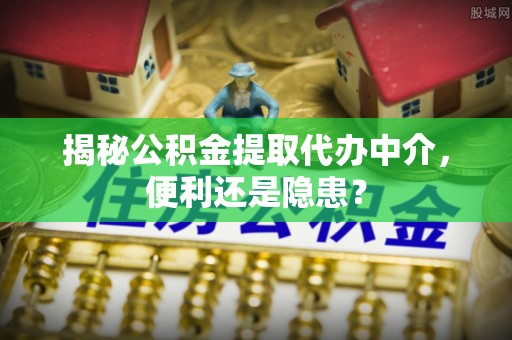 滨城揭秘公积金提取代办中介，便利还是隐患？