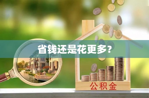 滨城省钱还是花更多？
