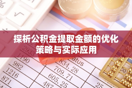滨城探析公积金提取金额的优化策略与实际应用