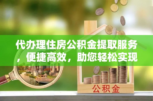 滨城代办理住房公积金提取服务，便捷高效，助您轻松实现资金规划