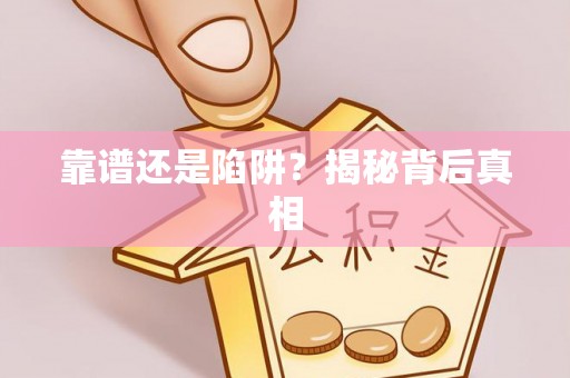 滨城靠谱还是陷阱？揭秘背后真相