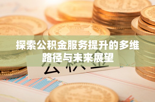 滨城探索公积金服务提升的多维路径与未来展望
