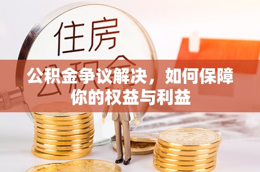 滨城公积金争议解决，如何保障你的权益与利益