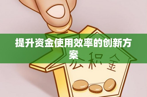 滨城提升资金使用效率的创新方案