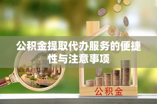 滨城公积金提取代办服务的便捷性与注意事项