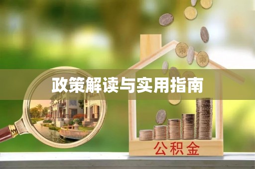 滨城政策解读与实用指南