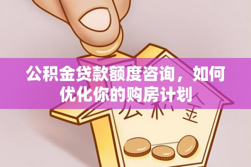 滨城公积金贷款额度咨询，如何优化你的购房计划