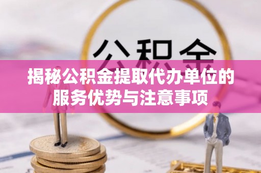 滨城揭秘公积金提取代办单位的服务优势与注意事项