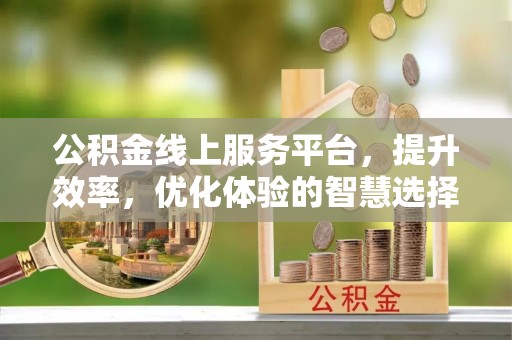 滨城公积金线上服务平台，提升效率，优化体验的智慧选择