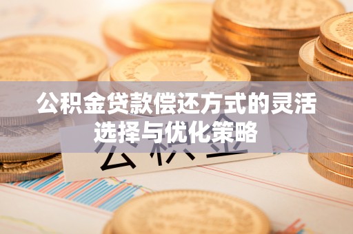 滨城公积金贷款偿还方式的灵活选择与优化策略