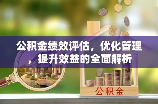 滨城公积金绩效评估，优化管理，提升效益的全面解析
