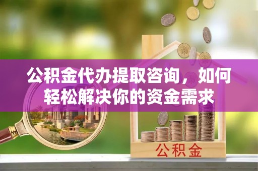 滨城公积金代办提取咨询，如何轻松解决你的资金需求