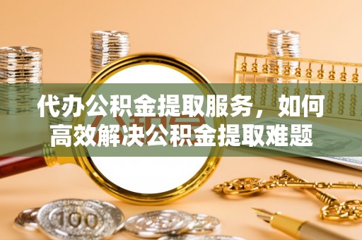 滨城代办公积金提取服务，如何高效解决公积金提取难题