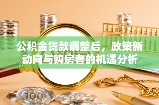 滨城公积金贷款调整后，政策新动向与购房者的机遇分析