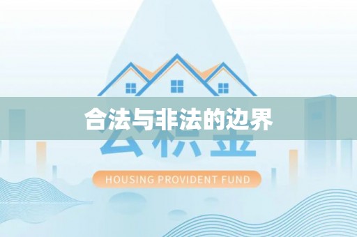 滨城合法与非法的边界