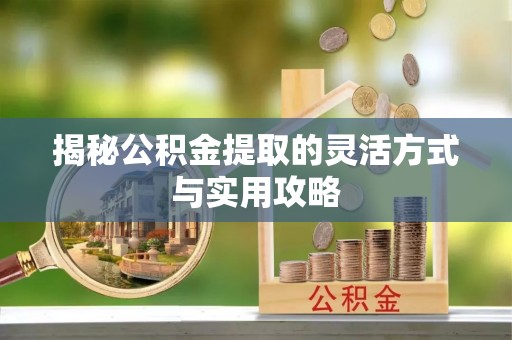 滨城揭秘公积金提取的灵活方式与实用攻略