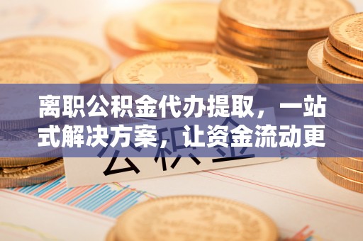 滨城离职公积金代办提取，一站式解决方案，让资金流动更便捷