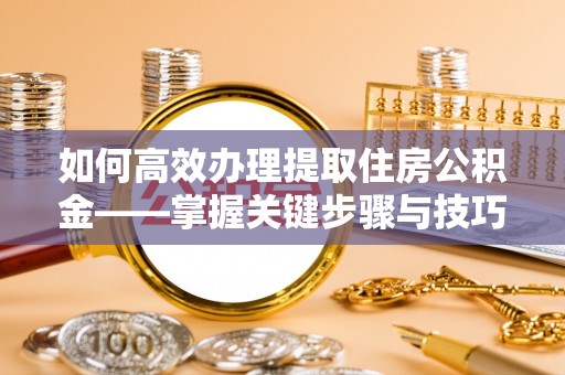 滨城如何高效办理提取住房公积金——掌握关键步骤与技巧