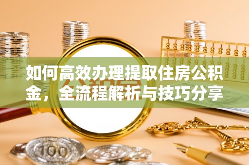 滨城如何高效办理提取住房公积金，全流程解析与技巧分享