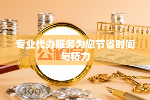 滨城专业代办服务为您节省时间与精力